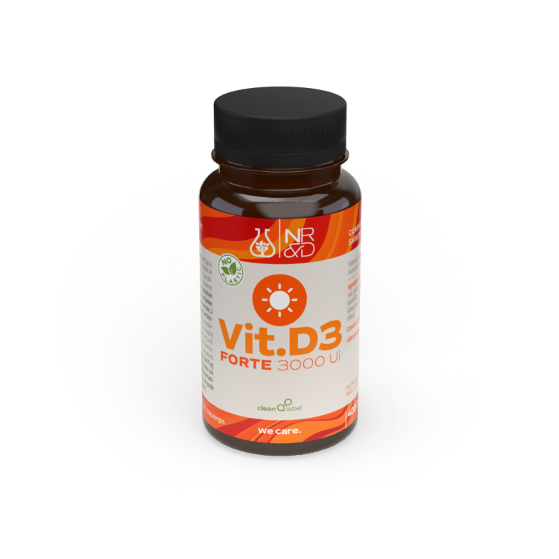 Vit D3 forte 3000 UI (400 perles)