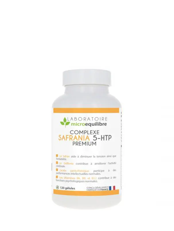 Complexe Safrania 5-HTP (60 gélules)