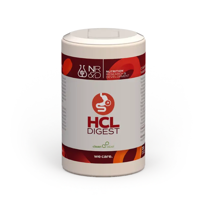 HCl Digest (120 gélules)