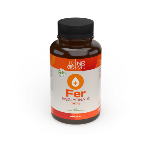 [Nutrilogics] Fer Bisglycinate 14 mg  (180 gélules)