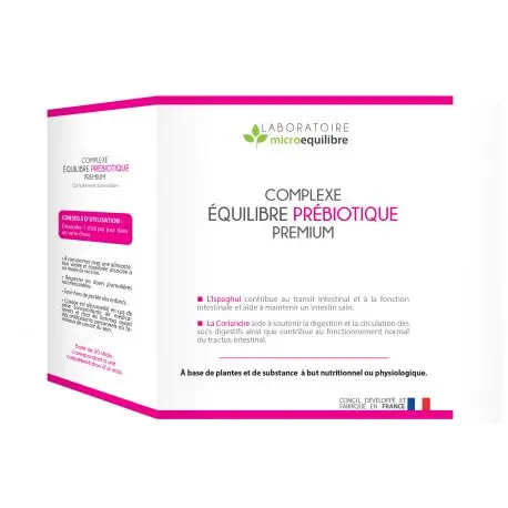 [Micro-Équilibre] Complexe Équilibre Prébiotique (30 sticks)