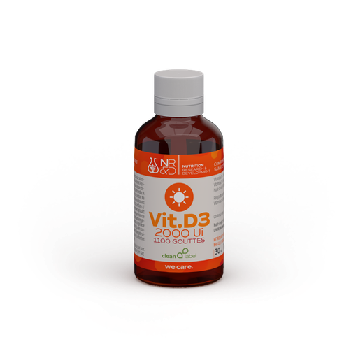 [NutriLogics] Vit D3 2000 UI (1100 gouttes)